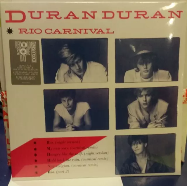 Duran Duran – Rio Carnival - 12" Ltd Ed. RSD 2023 -  Pink & Blue Swirl