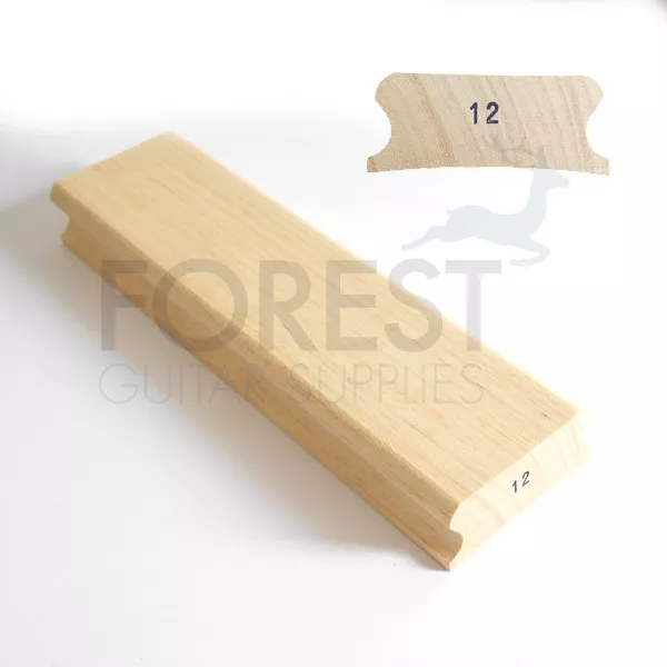 Guitar fingerboard sanding and gluing radius 12" block -  85x300mm