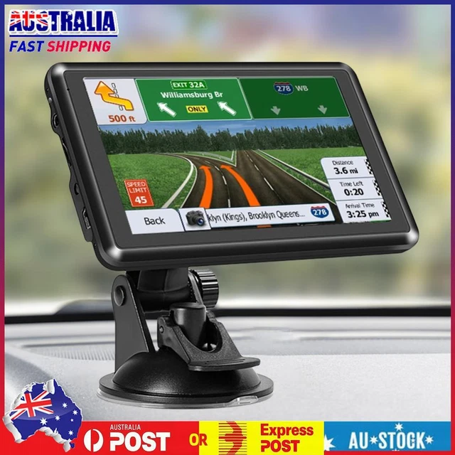 5 Inch Car GPS Navigation 256MB+8G Portable Navigator Mini USB TF Speeding Alarm