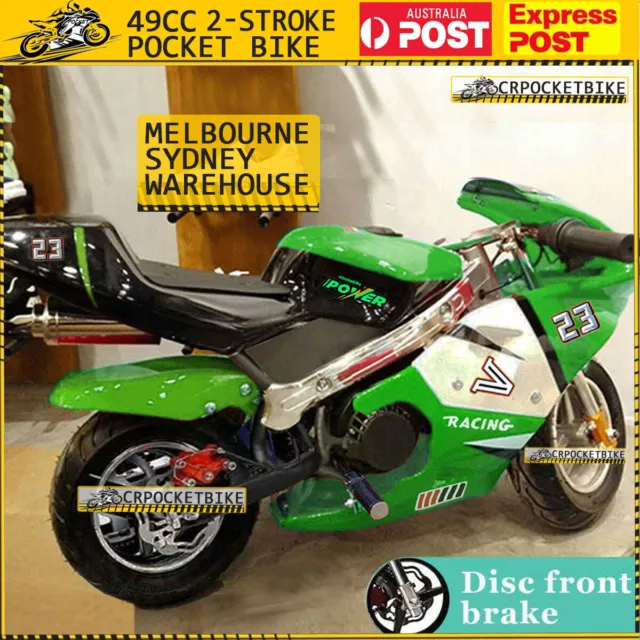 Pocket Bikes 2 Stroke 49CC 50CC Engine Mini Motorbike Dirt Bike Kid Motorcycle