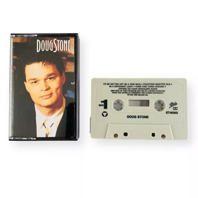Doug Stone - Doug Stone (1990) Cassette Tape Epic