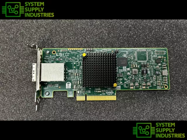 LSI SAS 9300-8e 12G/s 12GBps SAS 8-Port PCI-E x8 Host Bus Adapt HBA Low Profile