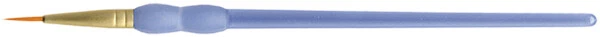 6 Pack Crafter's Choice Gold Taklon Liner Brush-Size 10/0 R9595-10/0