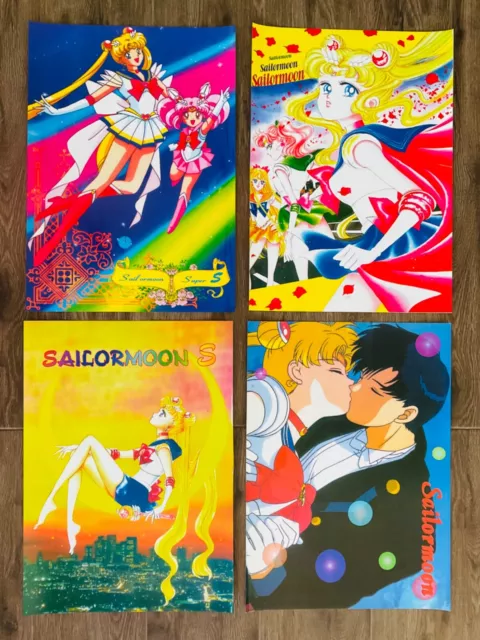 Sailor Moon Poster Choose Chibimoon Tuxedo Mask Manga Rare Anime New