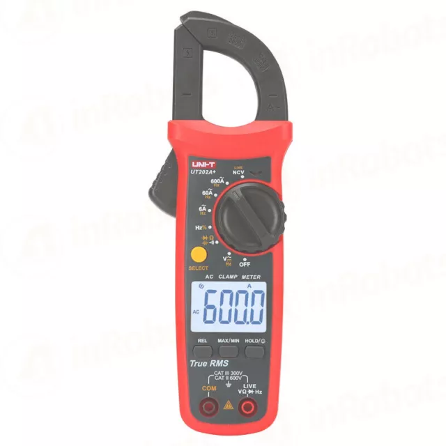 UT202A+ UNI-T Digital Clamp Meter NCV True RMS  Tester