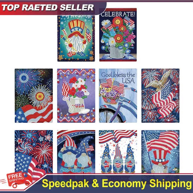 DIY Diamond Painting Notebook Special Shaped Drill A5 Diary Book Notepad Crafts