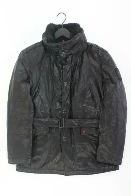 Strellson Winterjacke Jacke für Herren Gr. 50, M sehr gut schwarz aus Baumwolle