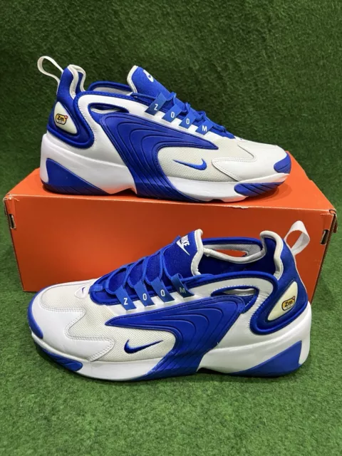 NIKE AIR ZOOM 2K Mens 8.Deep Royal Blue White A00269 400 36.00 PicClick UK