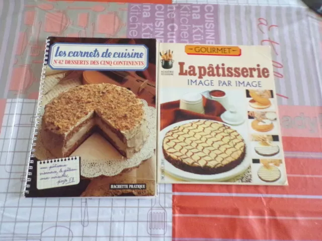 Super Affaire 2 Livres Les Carnets De Cuisine Et La Patisserie Image Par Image