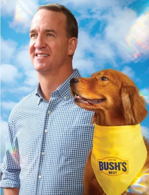 Bush’s DUKE & PEYTON MANNING Limited Edition Poster BRAND NEW! Size 18" x 24"