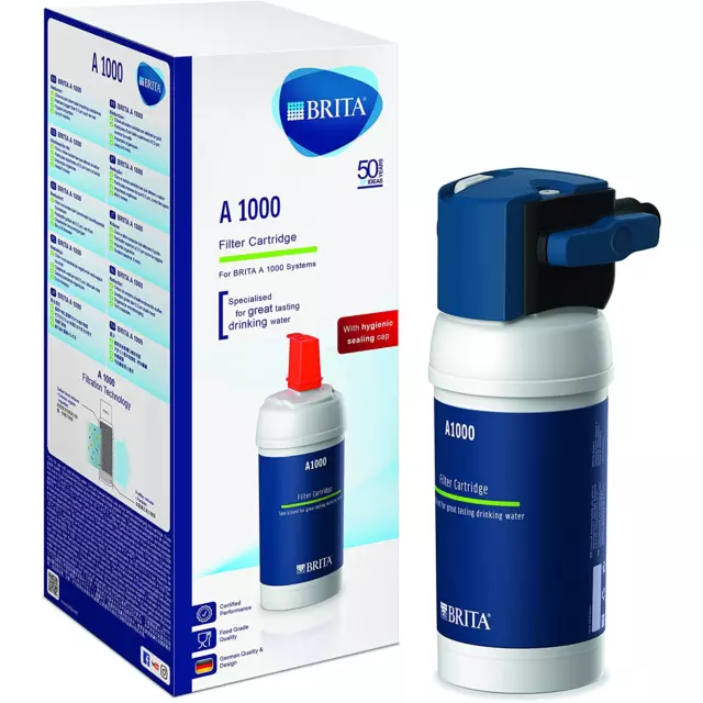 3 filtri cartuccia ricambio acqua rubinetto cucina attivo BRITA A1000 on line 2