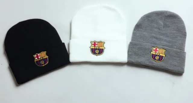 New Supreme Plain #10 Messi Football Barcelona FC Official Soccer Beanie Hat