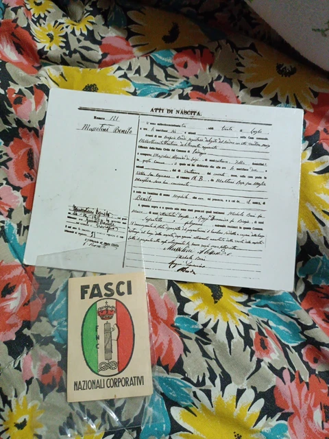 Cartolina Fascista