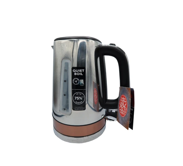 RUSSELL HOBBS 24280 NEW Luna Quiet Boil Jug Kettle Rapid Boil 1.7L
