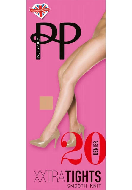 Pretty Polly XXtra Tights   Size : XXL   Colour : Chiffon  Barely Black