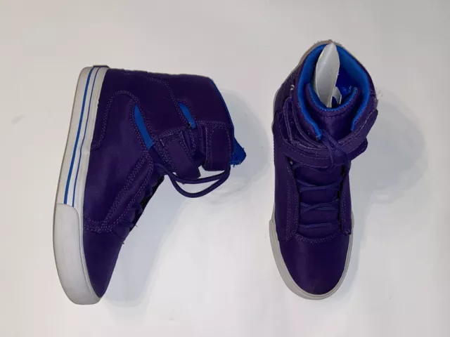 Supra Purple and Blue TK Society Men’s size 7.5 high top shoes