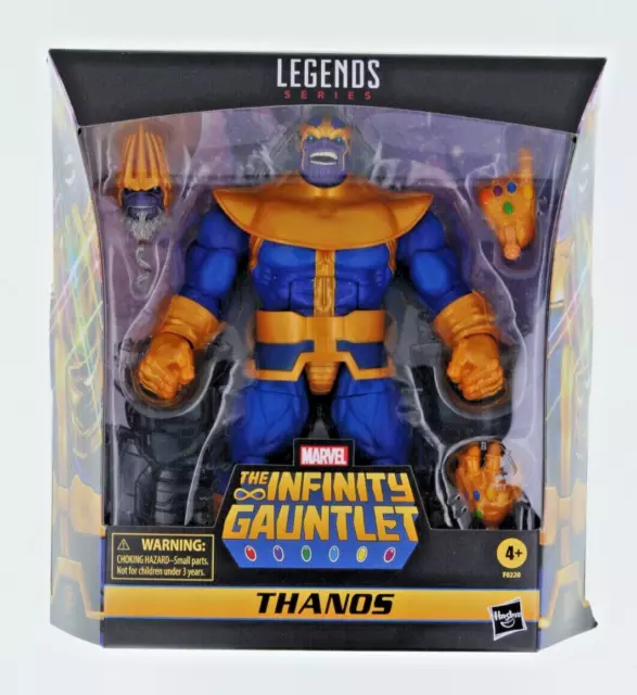 2021 Hasbro Marvel Legends Series Thanos Infinity Gauntlet Deluxe 6” Sealed New