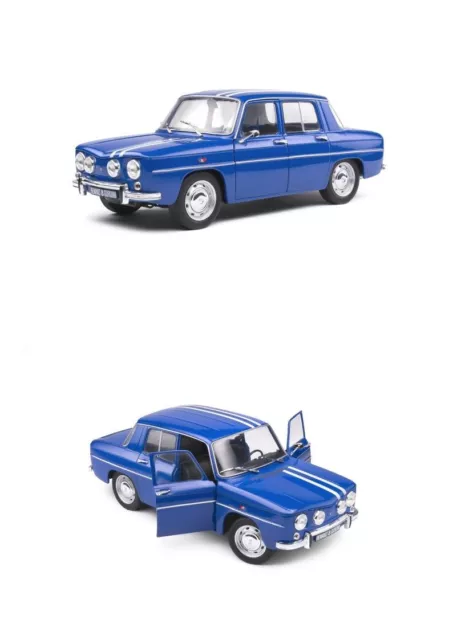 RENAULT 8 GORDINI 1300 BLEU GORDINI 1967 SOLIDO 1/18 Neuf Boite D'ORIGINE