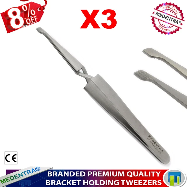Pince Orthodontique TC Instruments - Dépose De Supports - Inox Courbé - NEUF