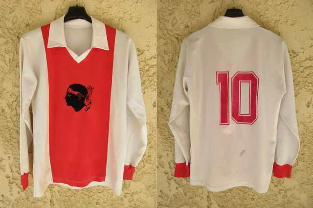 Maillot Vintage VA LENCIENNES Football Années 90 - Domicile Manches Longues - Taille M
