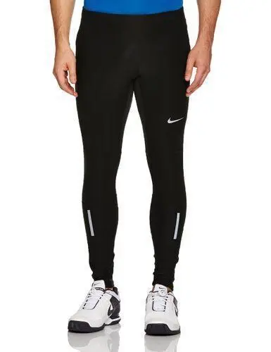 Nike Mens Mobility Power Reflective Running Tights Black DB4103-010 Size M  BNWT