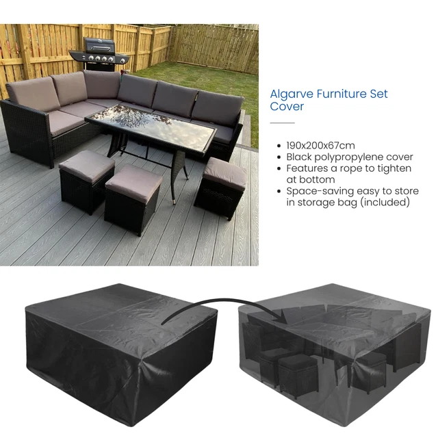 OUTDOOR FURNITURE COVER Waterproof, & AntiUV Cover 210D Oxford Fabric