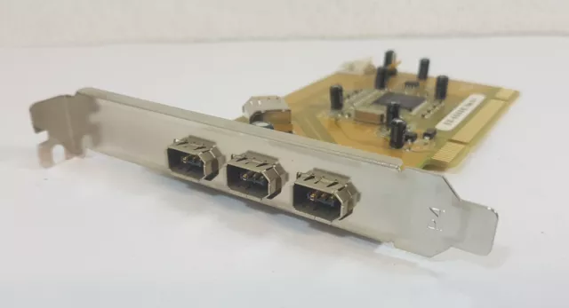 FireWire 400 PCI-Steck-Karte von ExSYS IEEE 1394A Firewire PC Card EX-6500E 3+1