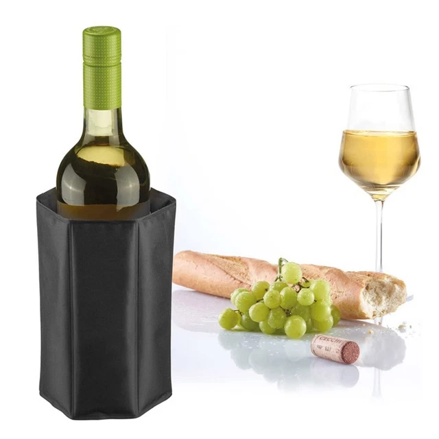 Manchons Refroidisseurs Pour Bouteilles De Vin - Lot De 2 - Réutilisables, à Mettre Au Congélateur - Pour Vins Rouge, Blanc, Champagne