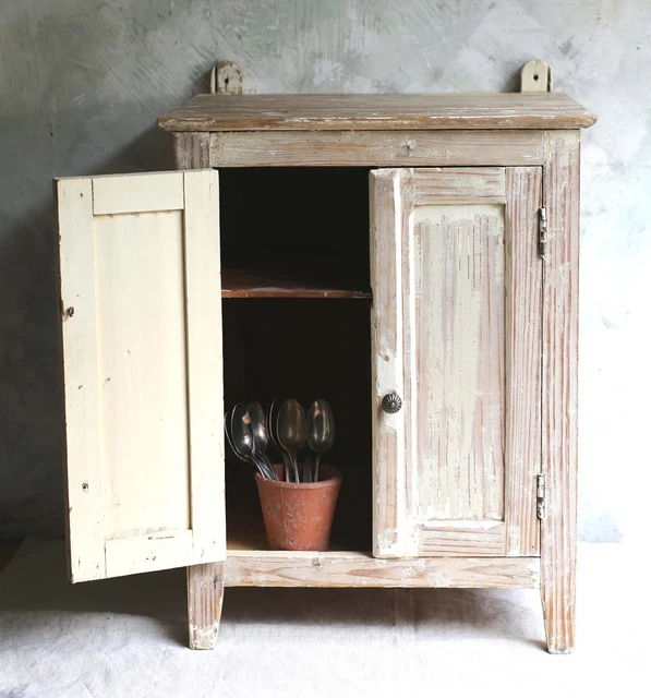 Organisateur De Comptoir Bambou 4 Niveaux Avec Porte Coulissante En Verre – Marron Foncé 55x28x61 Cm