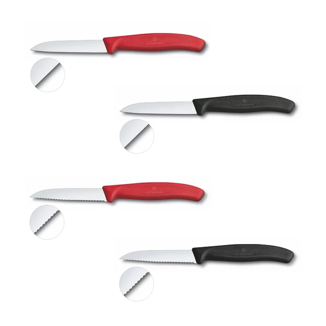 VICTORINOX Gemüsemesser Obstmesser Küchenmesser Messer 2/4/6 Stück gerade Klinge