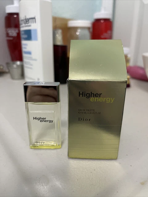 Higher Energy by Dior for men 0.34 oz EDT Splash Travel Size New In Box Original