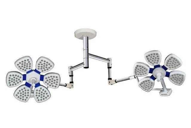 Examination High Quality Light LED OT Light Double Dome Ceiling/mounted OT Lamp