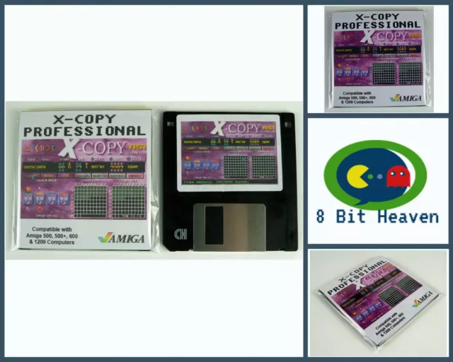 X Copia Professionale Per Commodore Amiga 500/500+/600/1200 Completamente Testata Funzionante X Copia Professionale Per Commodore Amiga 500/500+/600/1200 Completamente Testata Funzionante