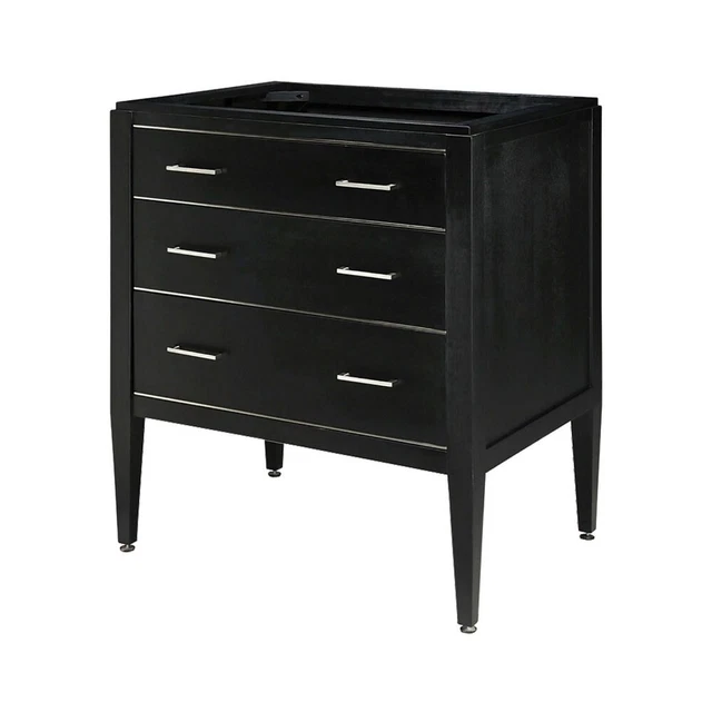 34 Inch Vanity-Black Finish - Furniture - Vanity - 2499-BEL-4547147 - Bailey