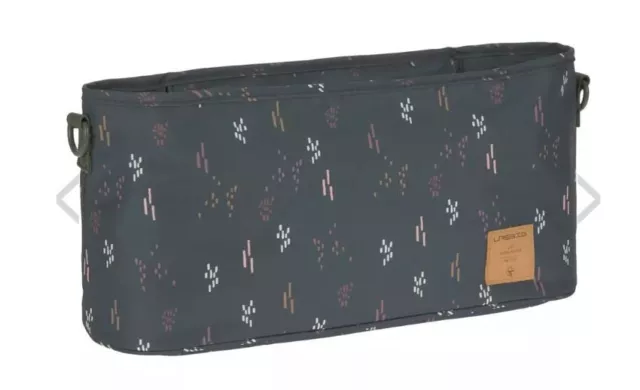 LÄSSIG Organizer für Kinderwagen Blobs forest, Tasche Kinderwagen, Wickeltasche