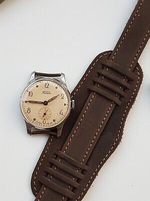 Vintage Soviet Watch POBEDA 2MCHZ made in USSR from 1950s