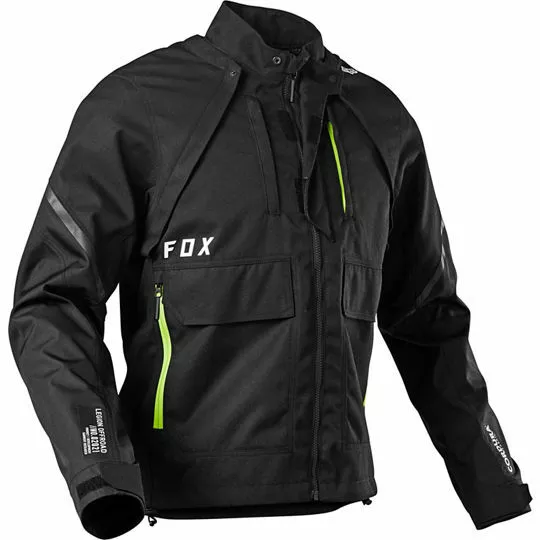 FOX Mens Adult Legion Jacket Black Off-Road/MX/ATV/Motorcycle 25785-