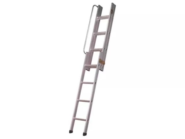 Sealey 3 Section Loft Ladder Aluminium 10 Steps 150kg Capacity 3m Height LFT03