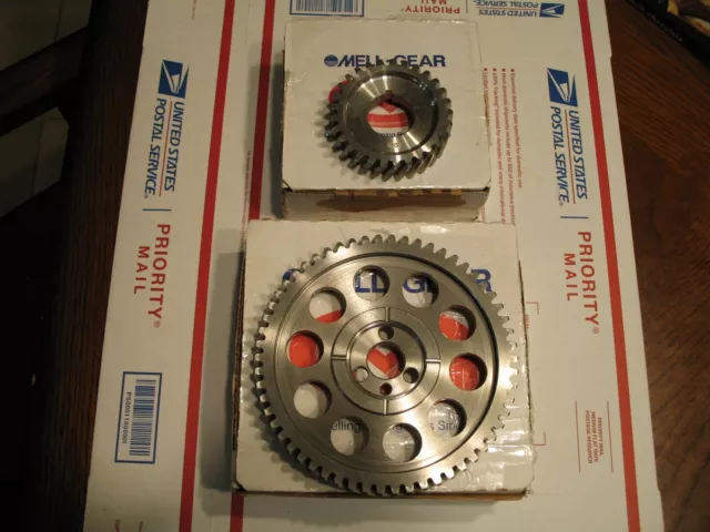 Small Block Chevy Reverse Rotation Marine Engine Timing Gear Set