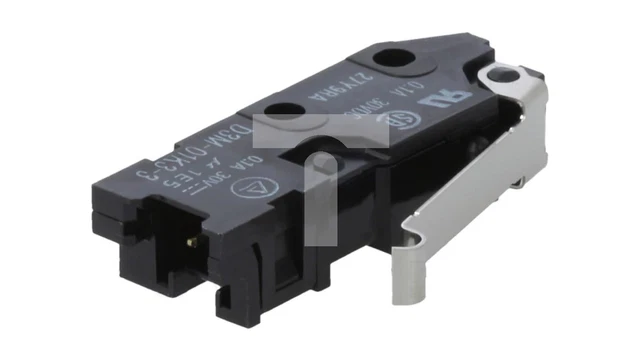 SNAP ACTION microswitch with a lever simulating a roller D3M01K33 /T2UK