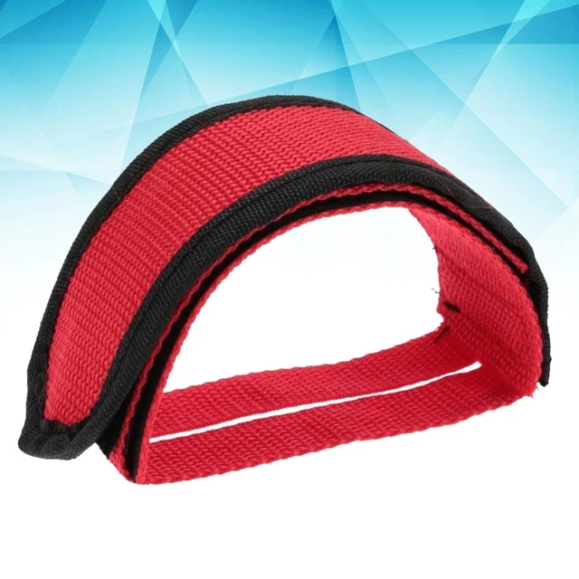 Bike Toe Clip Strap Belt Adhesive Cycling Pedal Toe Clip Pedals