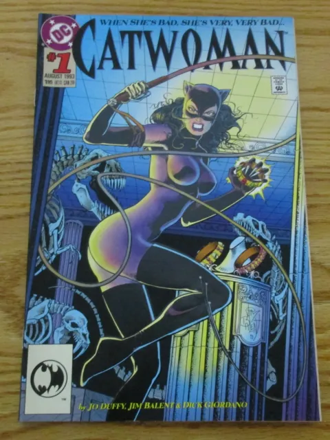 CATWOMAN # 1 JO DUFFY JIM BALENT EMBOSSED COVER 1993 DC Comics Unread NM MT