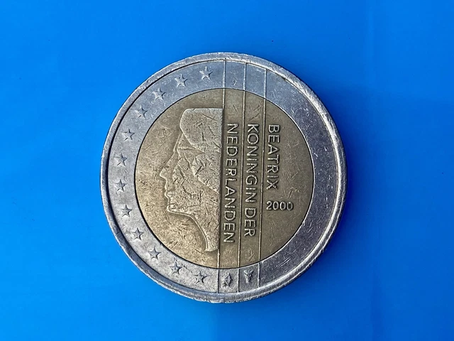 2 Euro Münze Beatrix Königin Der Niederlande 2000 Wert picclick.it