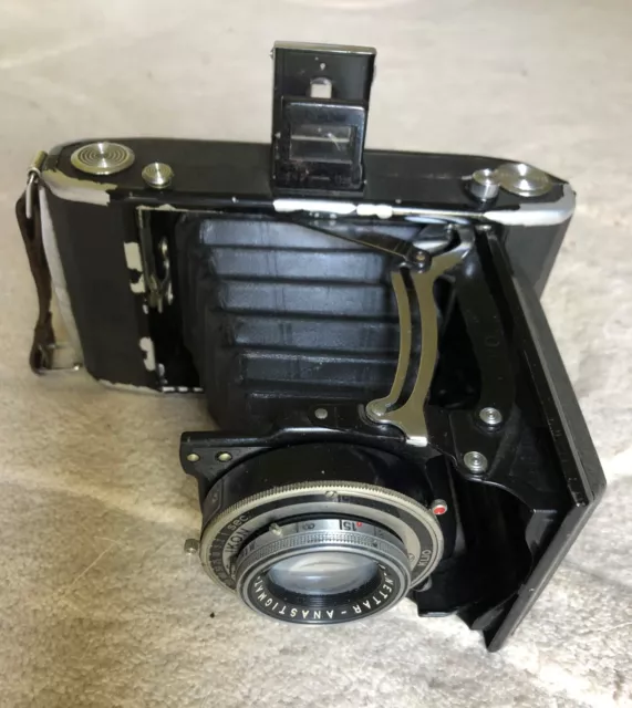 ZEISS IKON Balgenkamera mit Nettar-Anastigmat Objektiv f=11cm, wohl 30er Jahre