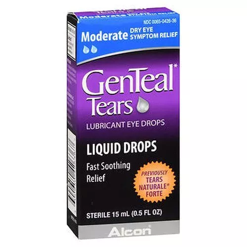 GenTeal Tears Lubricant Eye Drops Moderate 1 Each By Genteal