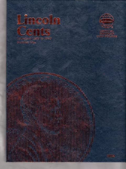 (135) Coins Wheat Cent 1909-1958 In 2 Whitman 3 Page Albums - Book # 9004 & 9030