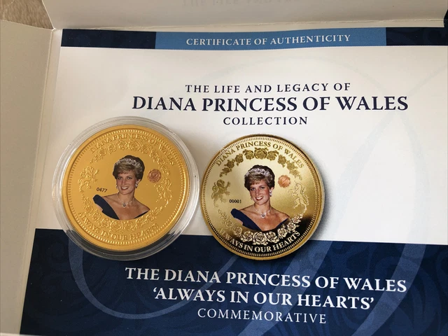 THE LIFE AND Legacy Of Diana Princess Of Wales Coin - Always In Our ...