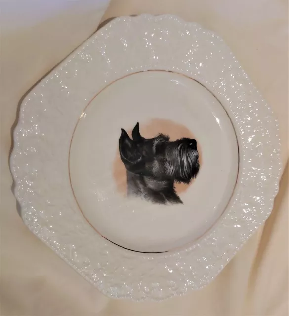 "Vintage" "LORD NELSON" "HANDCRAFTED in ENGLAND" "TERRIER THEMED" "PLATE"