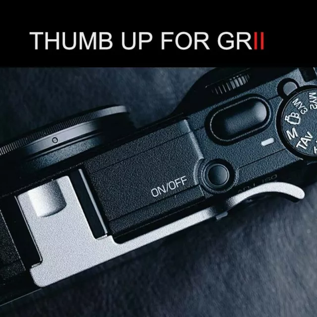 For Ricoh GR GRII GR2 Camera Thumbs Up Grip Hot Shoe Thumb Rest Up Hand Grip 2