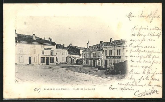 CPA Colombey-les-Belles, Place de la Mairie 1902